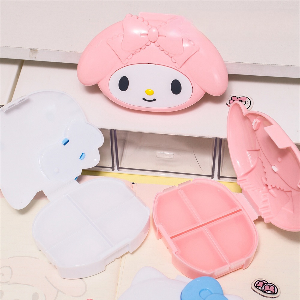 Travel Accessories Comfort - Оригинальная коробка для таблеток Sanrio Hello