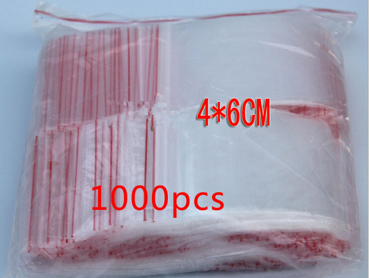 Travel Router Accessories - 1000 шт. 4x6 см PE прозрачные