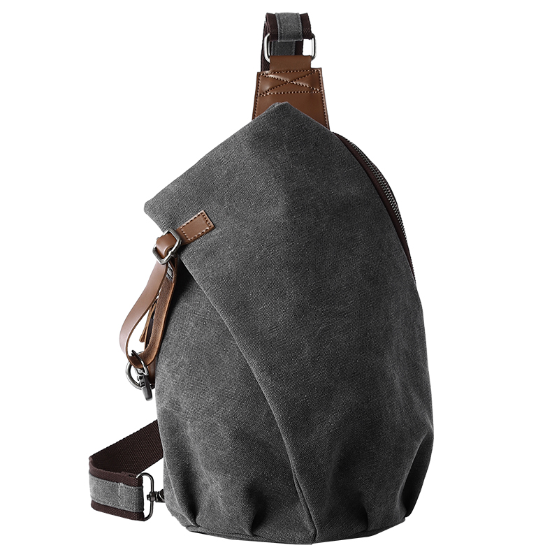 Travel Accessories Leather - Мужская сумка-слинг MTE ELAN из холщовой