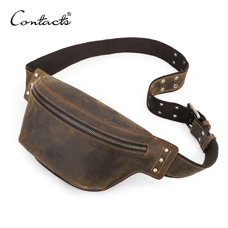 Travel Accessories Leather - CONTACT'S поясные сумки из натуральной кожи