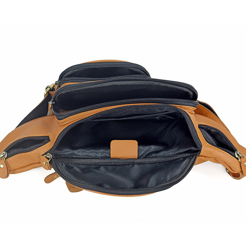 Мужские поясные сумки из натур – обзор и цена Travel Accessories Leather