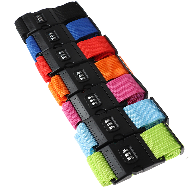 Радужная упаковка для кодового – обзор и цена Luggage Strap Belt