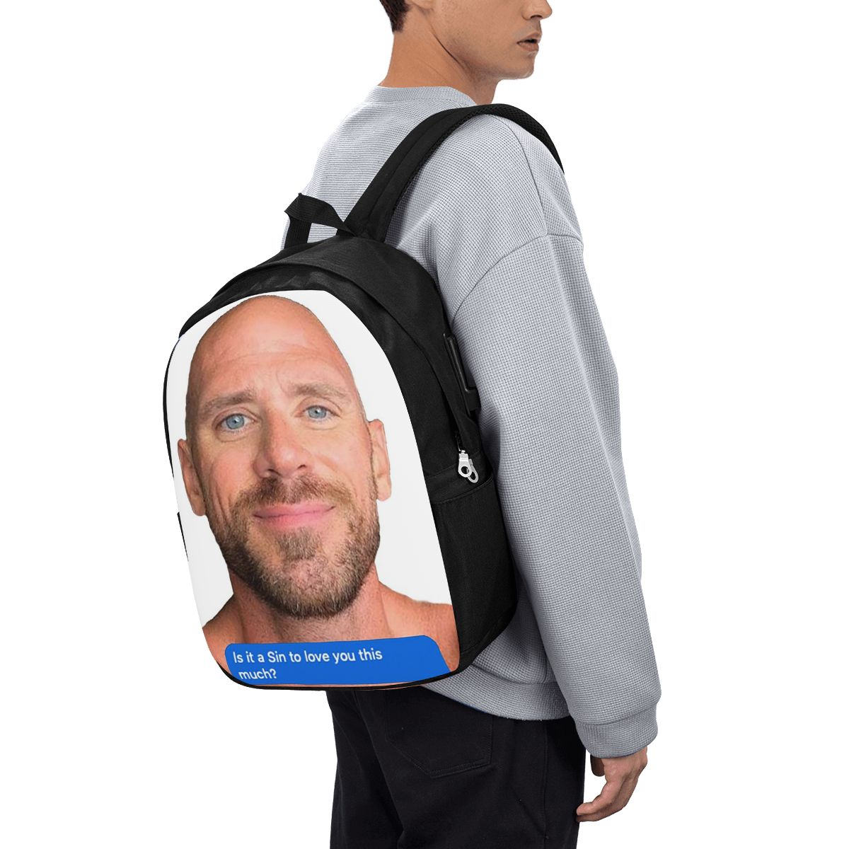 Рюкзак Johnny Sins Flirty Text – обзор и цена Travel Packing Accessories