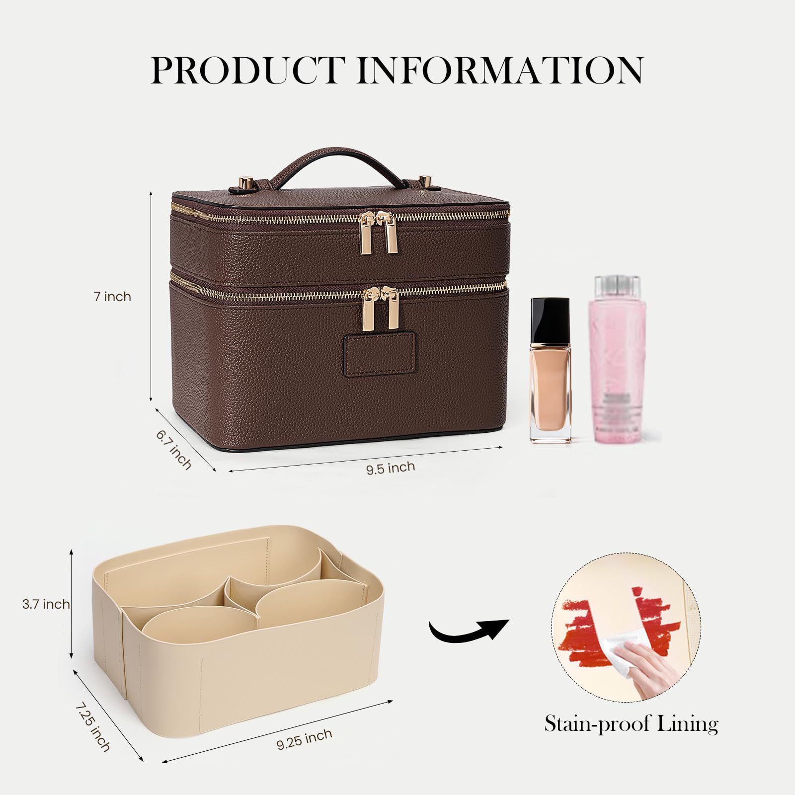Большая двухслойная люксовая к – обзор и цена Travel Accessories Leather