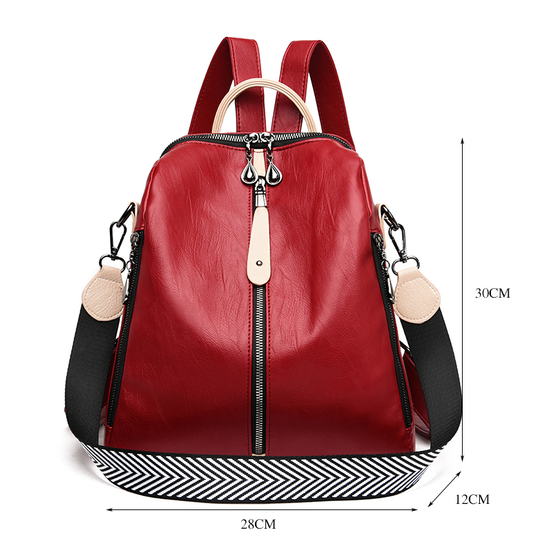 Модный женский рюкзак из мягко – обзор и цена Travel Accessories Leather