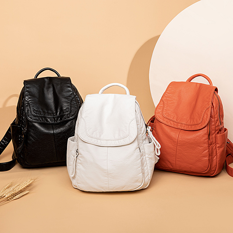 Женский рюкзак, белый рюкзак и – обзор и цена Travel Accessories Leather