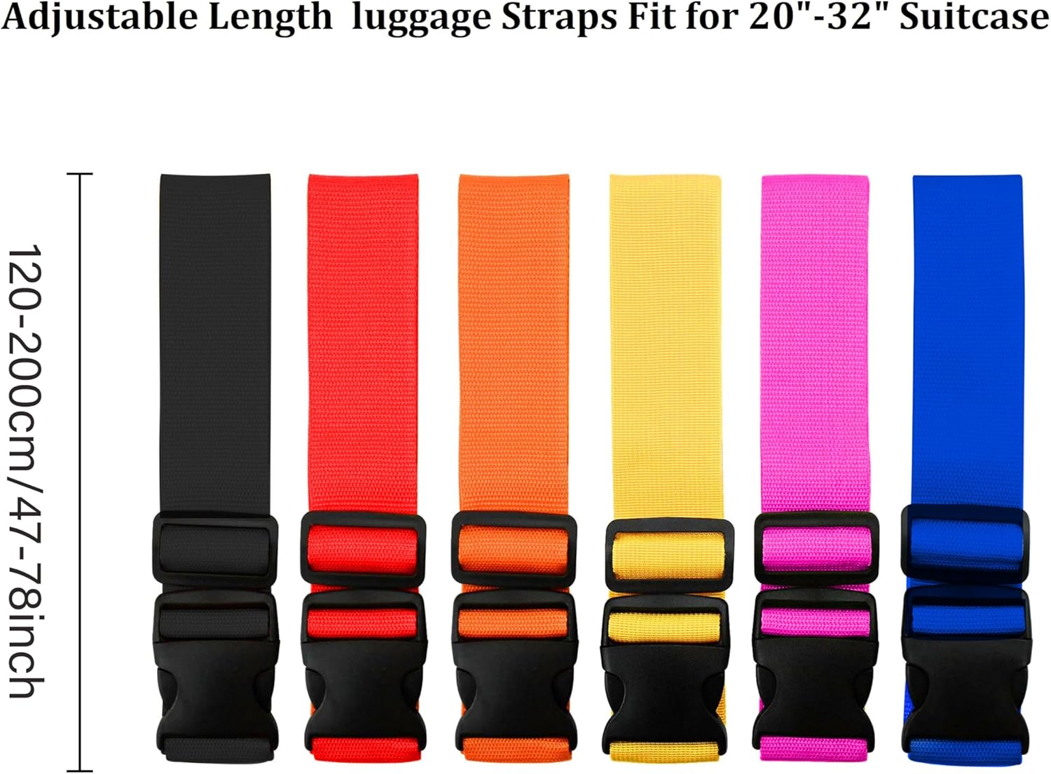 Яркие регулируемые ремни для б – обзор и цена Luggage Strap Belt