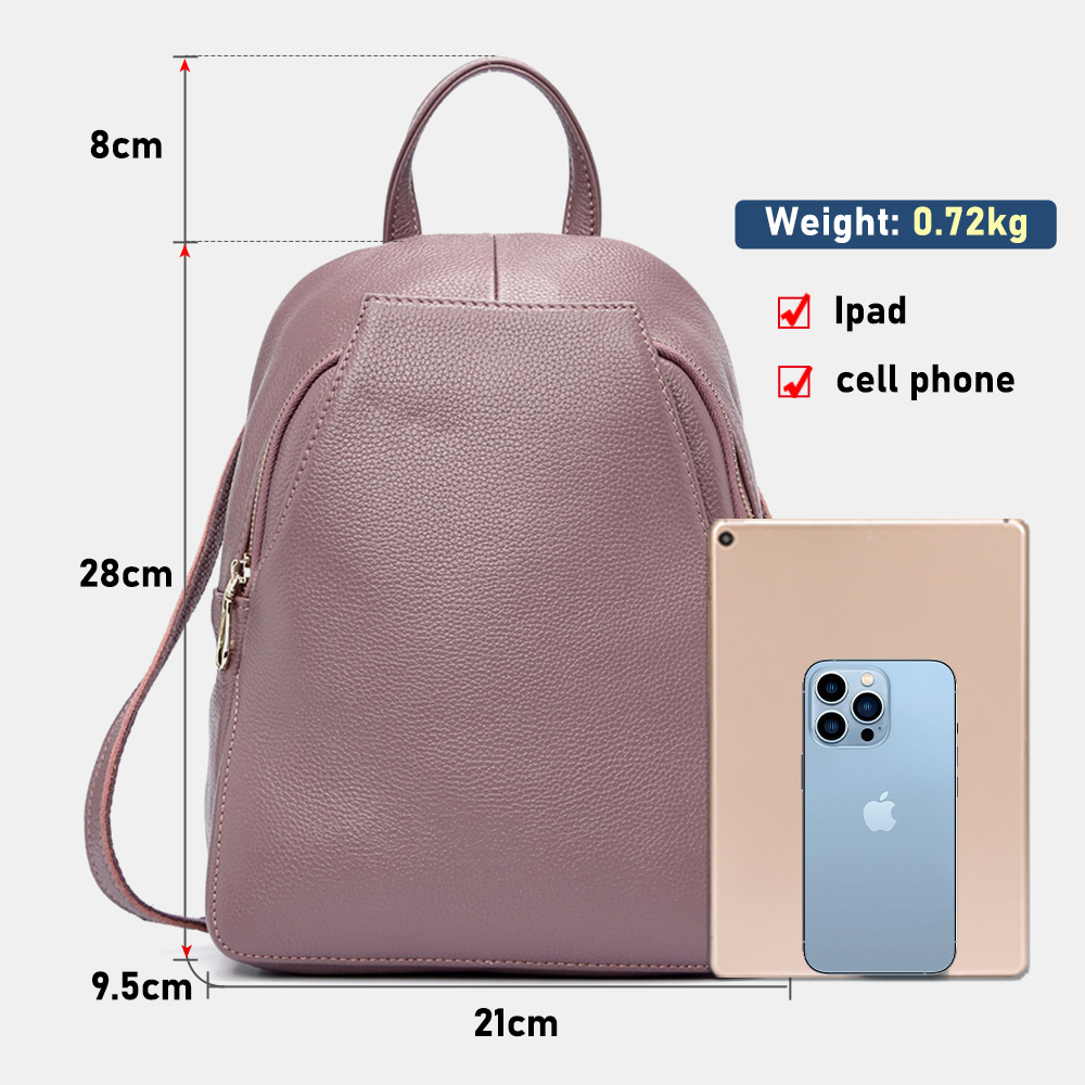 Женский рюкзак Zency Charm из  – обзор и цена Travel Accessories Leather