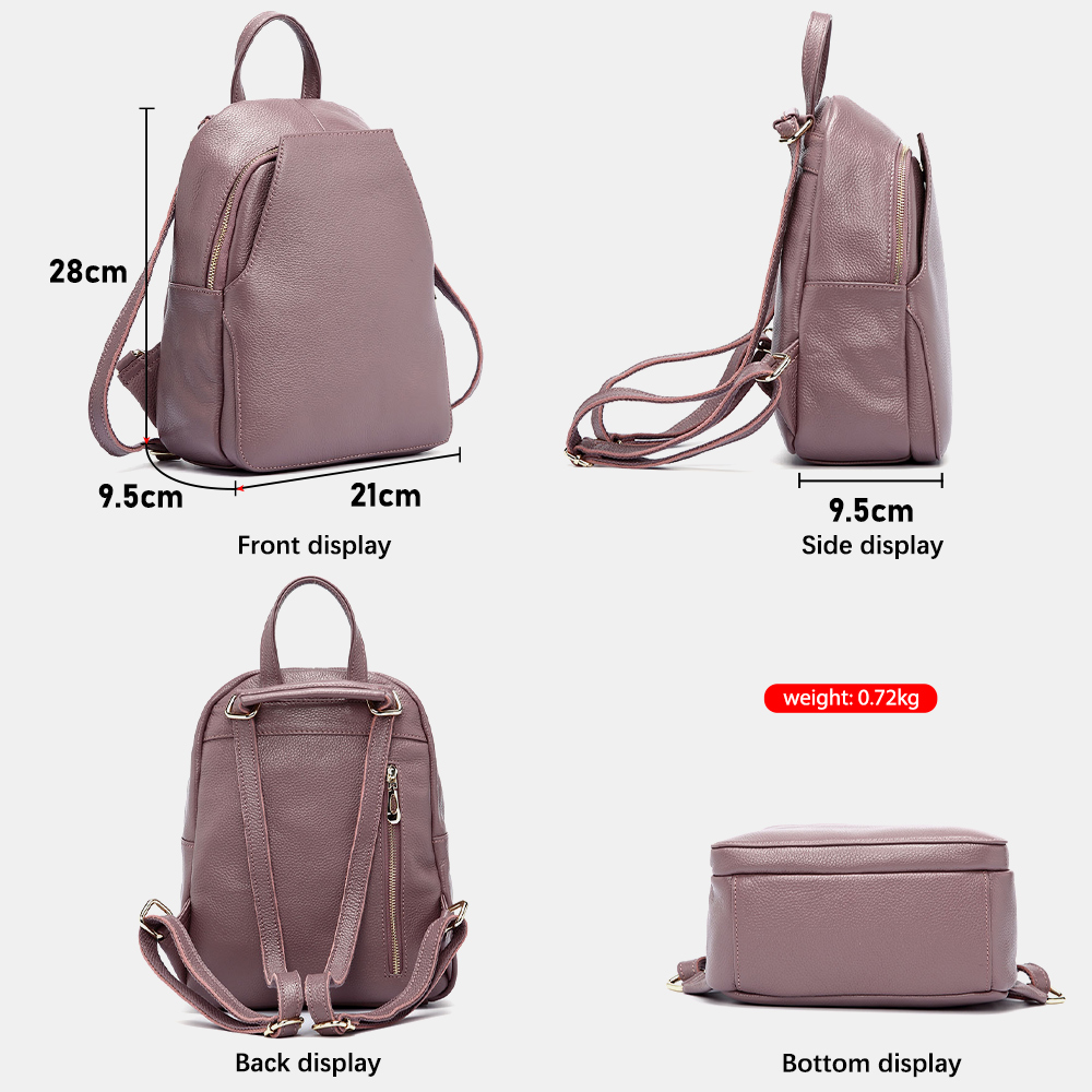 Женский рюкзак Zency Charm из  – обзор и цена Travel Accessories Leather