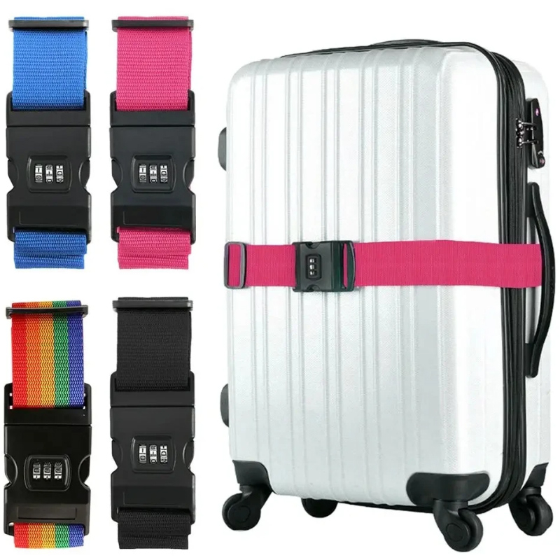 Ремни для багажа, прочные, эла – обзор и цена Luggage Strap Belt
